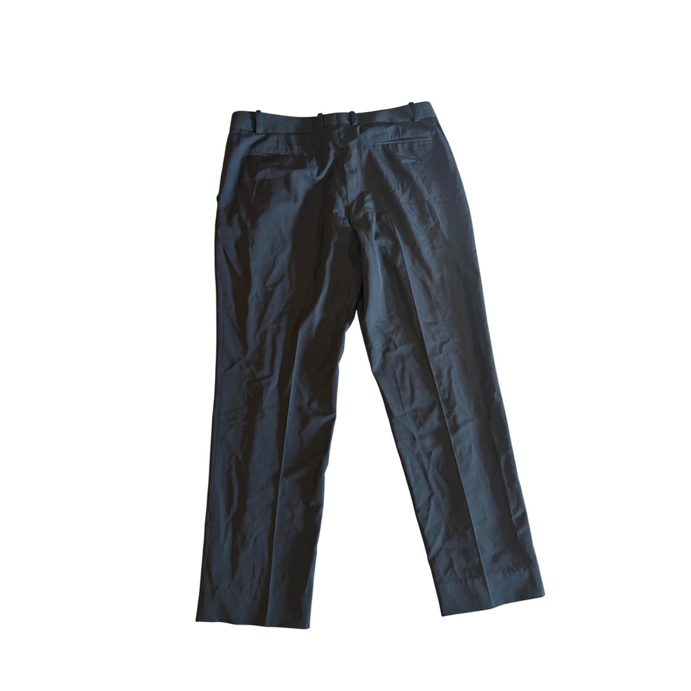 Everlane Black 100% Italian Wool Straight Leg Trousers Pants Size 10